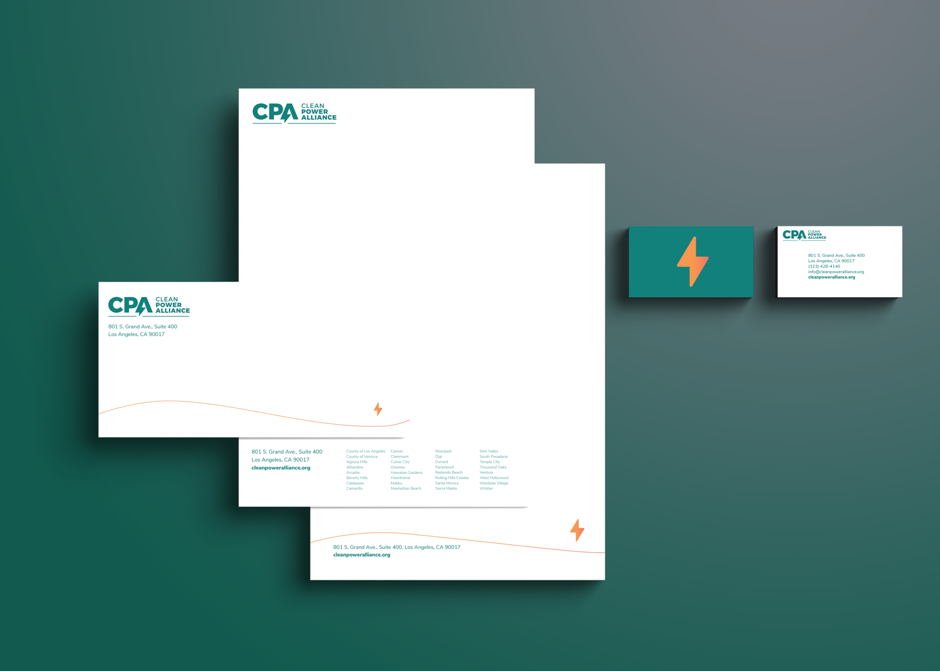 CPA branded letterhead