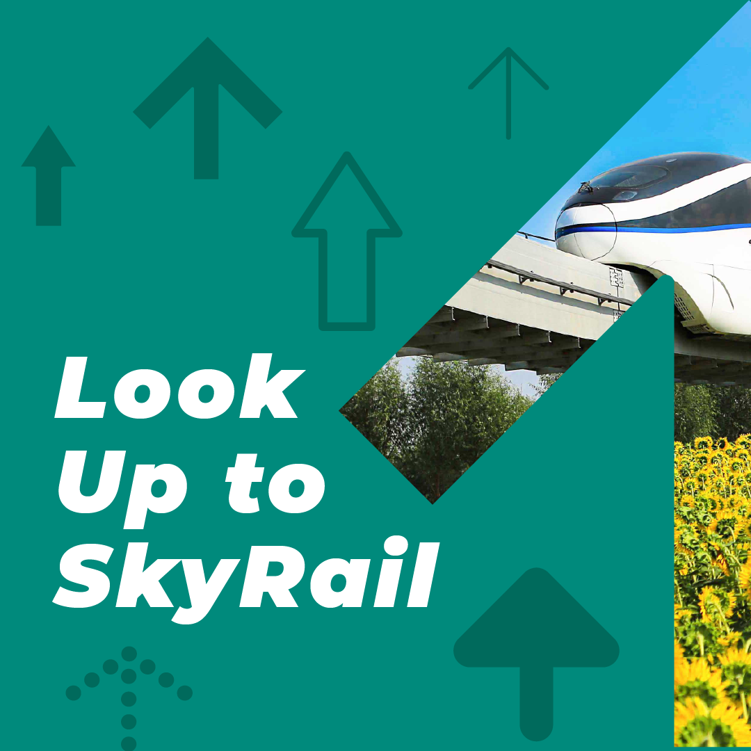 SkyRail Look Up campaign