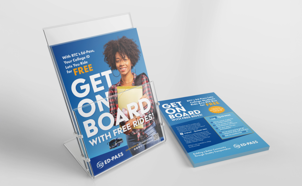 Get On Board Ed-Pass flyers